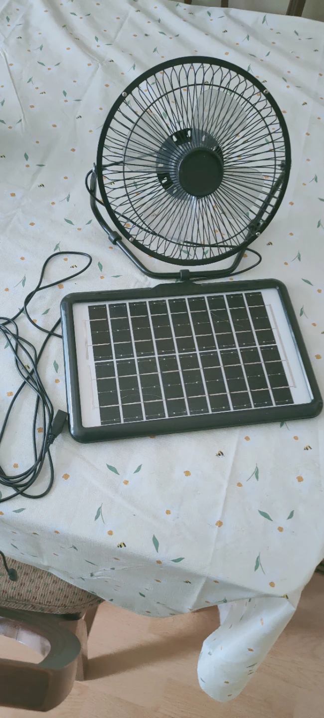 Solar Powered Fan