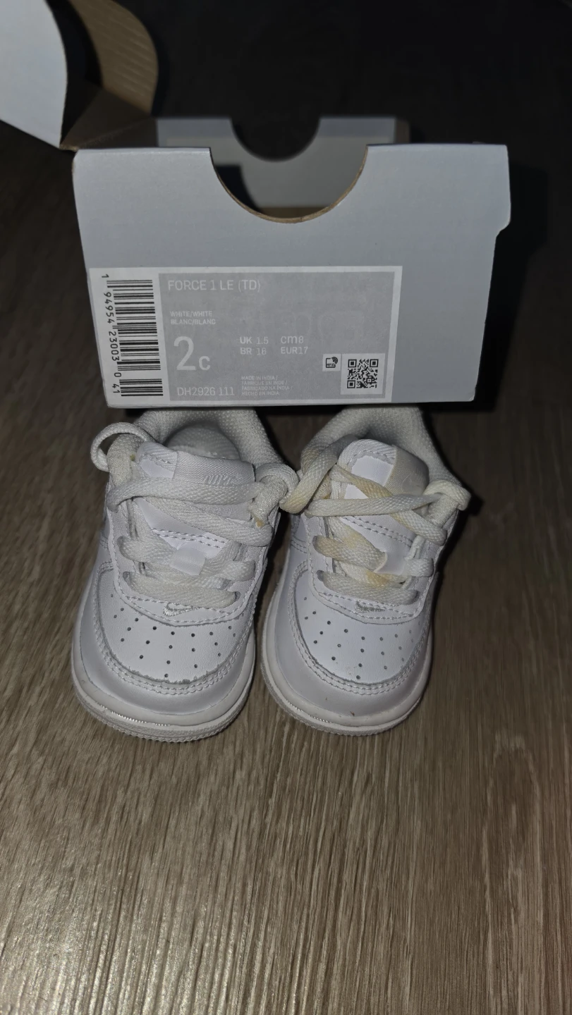 Nike Air Force 1 Toddler Shoes, size 2c - photo 3
