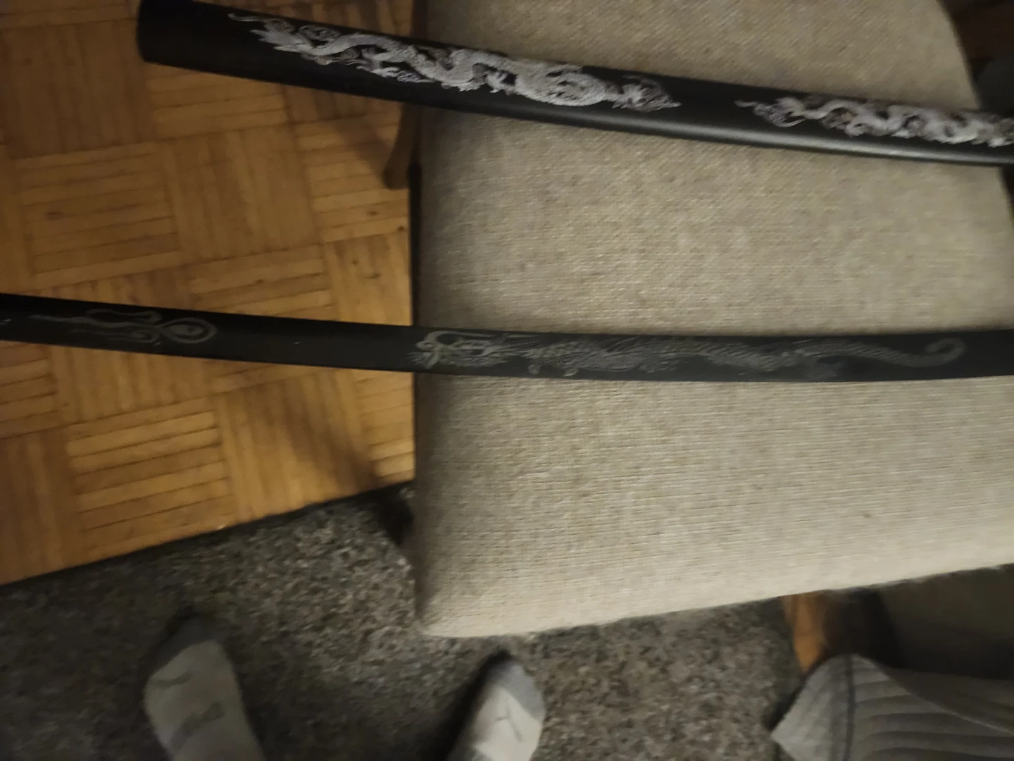 Decorative Dragon Katana - photo 2