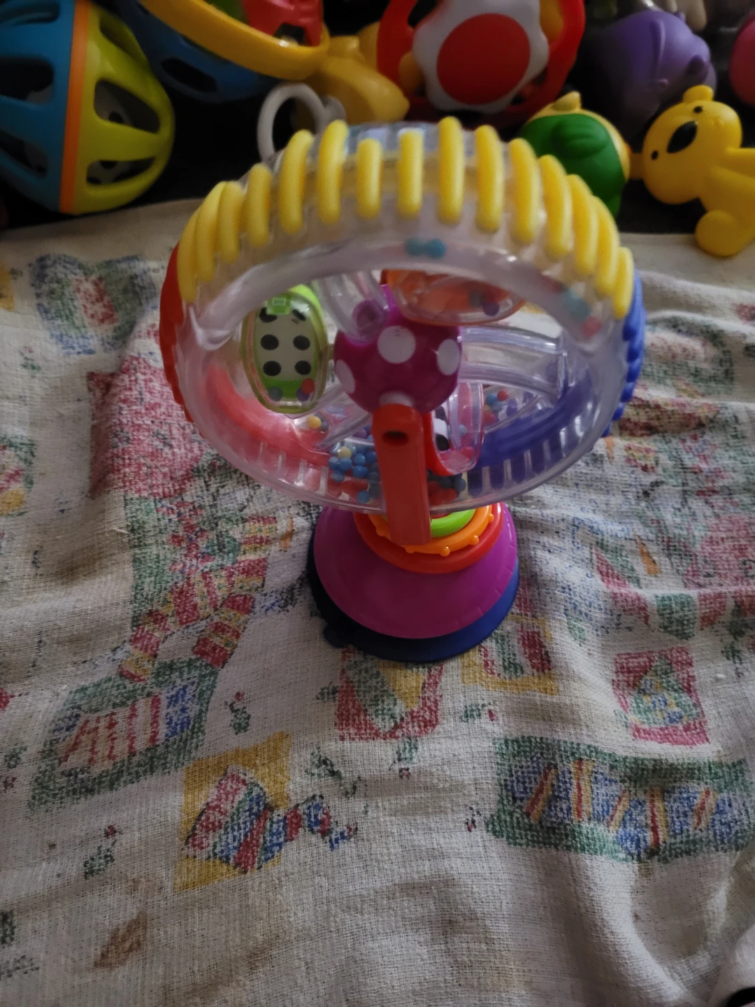 Sassy Wonder Wheel features