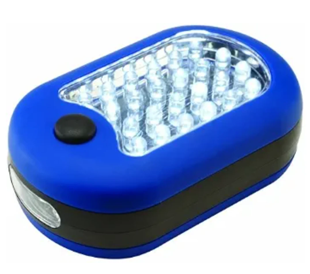 Magnetic Blue LED Flashlight