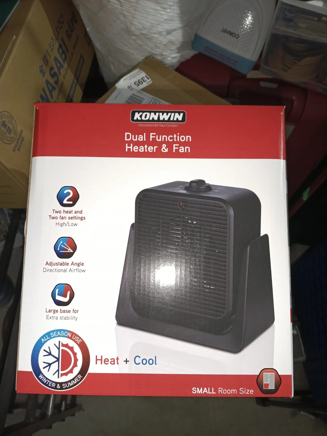 KONWIN Dual Function Heater & Fan