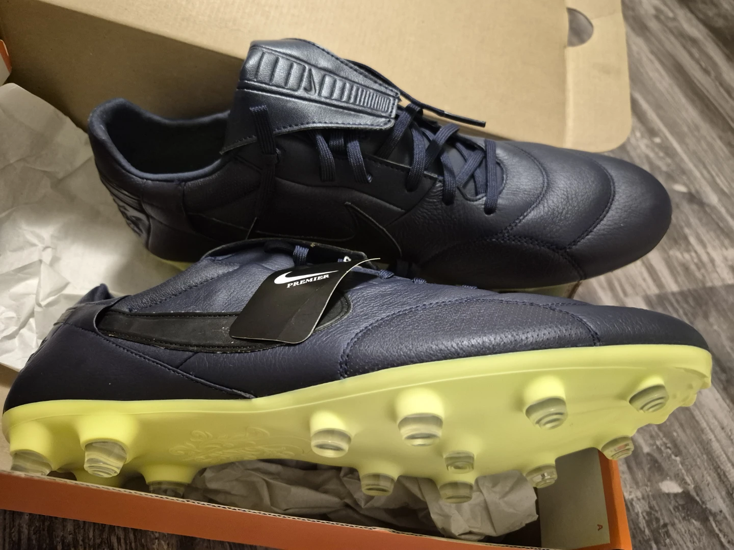 Nike Premier Blackened Blue Cleats  - Size 14 US / 48.5 EUR - photo 3