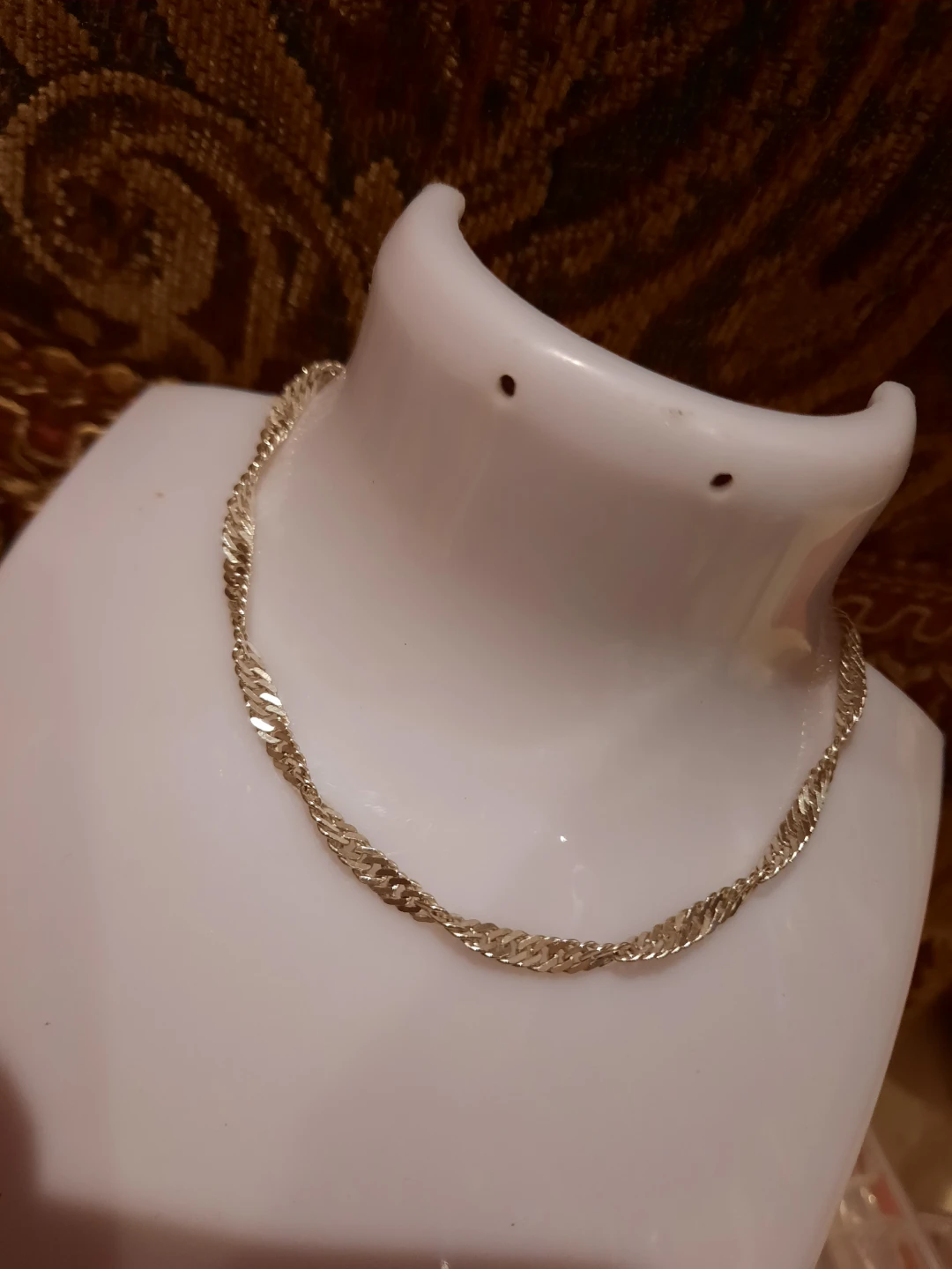 Solid Silver Silver CHUNKY HEFTY 9" Ankle ankletBracelet