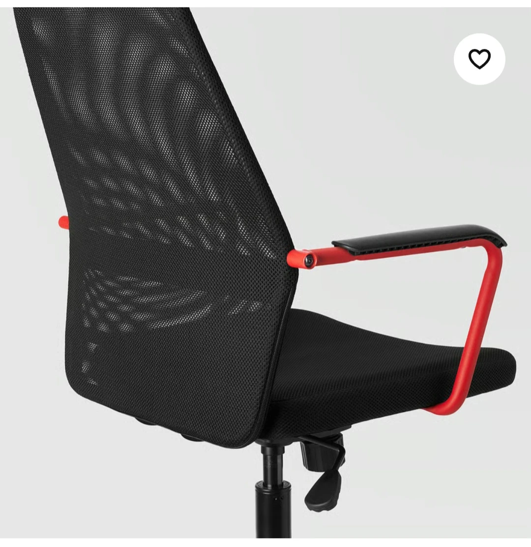 IKEA - HUVUDSPELARE Gaming chair, black - photo 5