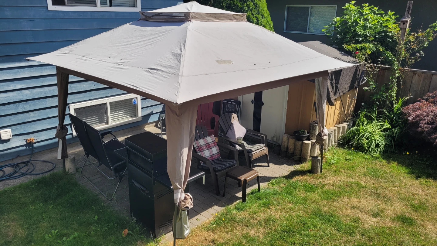 MASTERCANOPY Patio Gazebo with Mesh walls