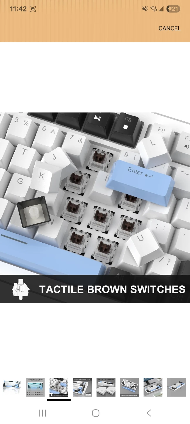 MageGee 75% Mechanical Gaming Keyboard - photo 3