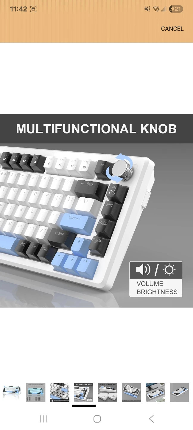 MageGee 75% Mechanical Gaming Keyboard - photo 4