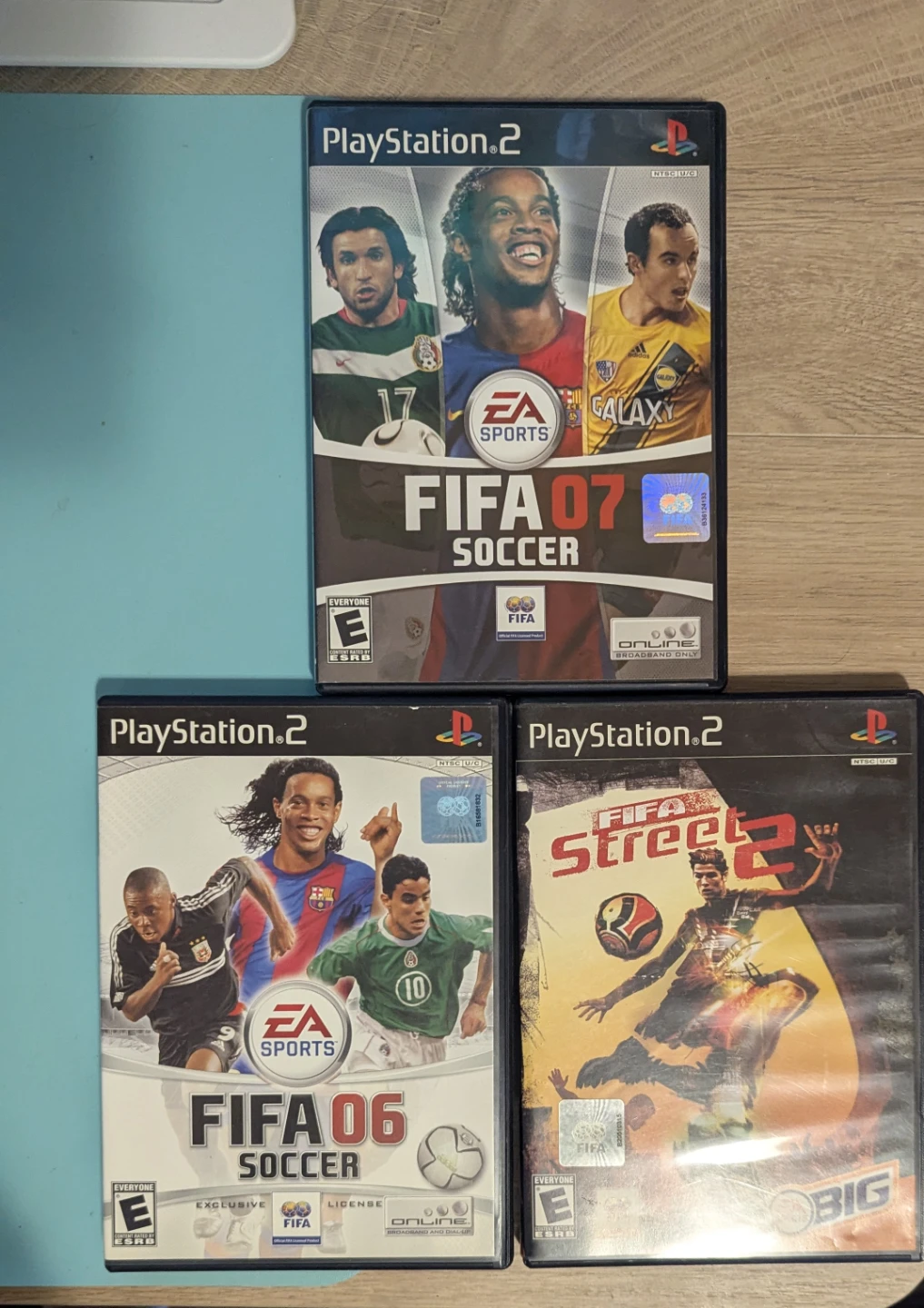 3 PS2 FiIFA Games