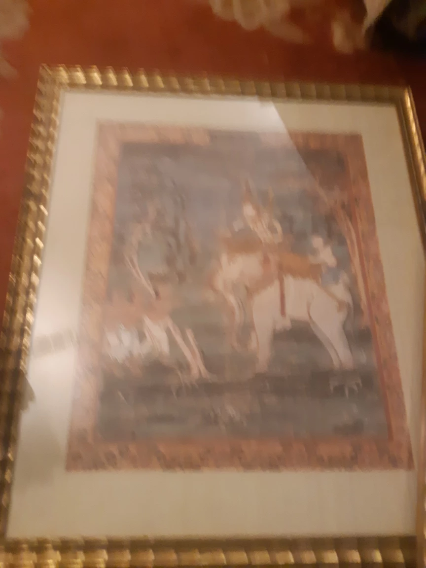 Set of 5 Framed Asian Art Prints - photo 2