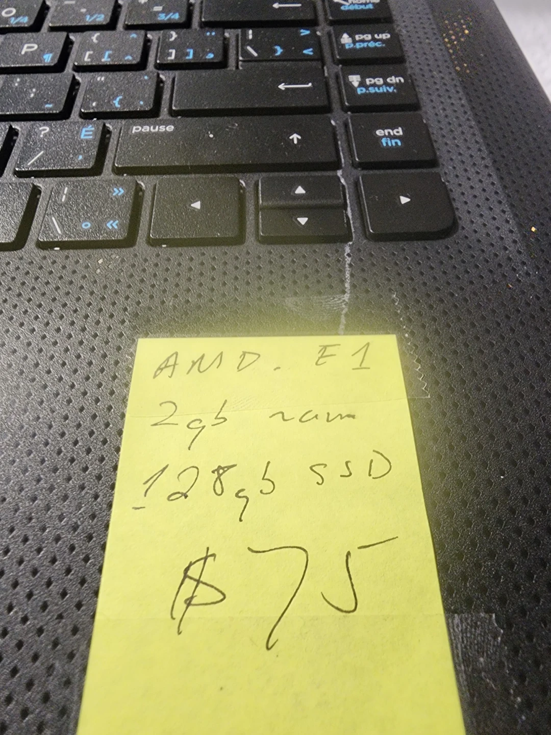 HP Laptop AMD E1-6015 APU 2GB RAM 128GB SSD - photo 2