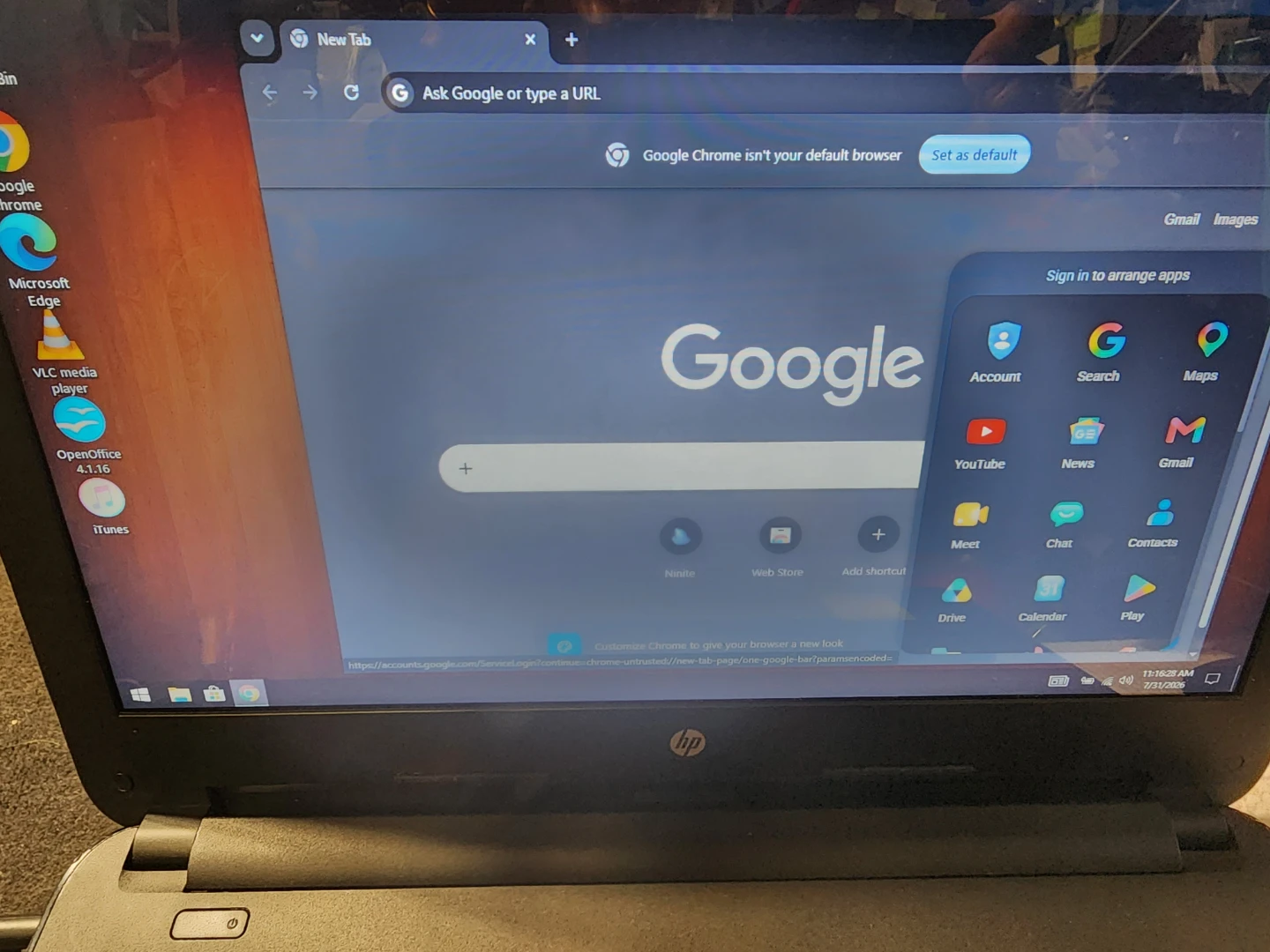 HP Laptop AMD E1-6015 APU 2GB RAM 128GB SSD - photo 4