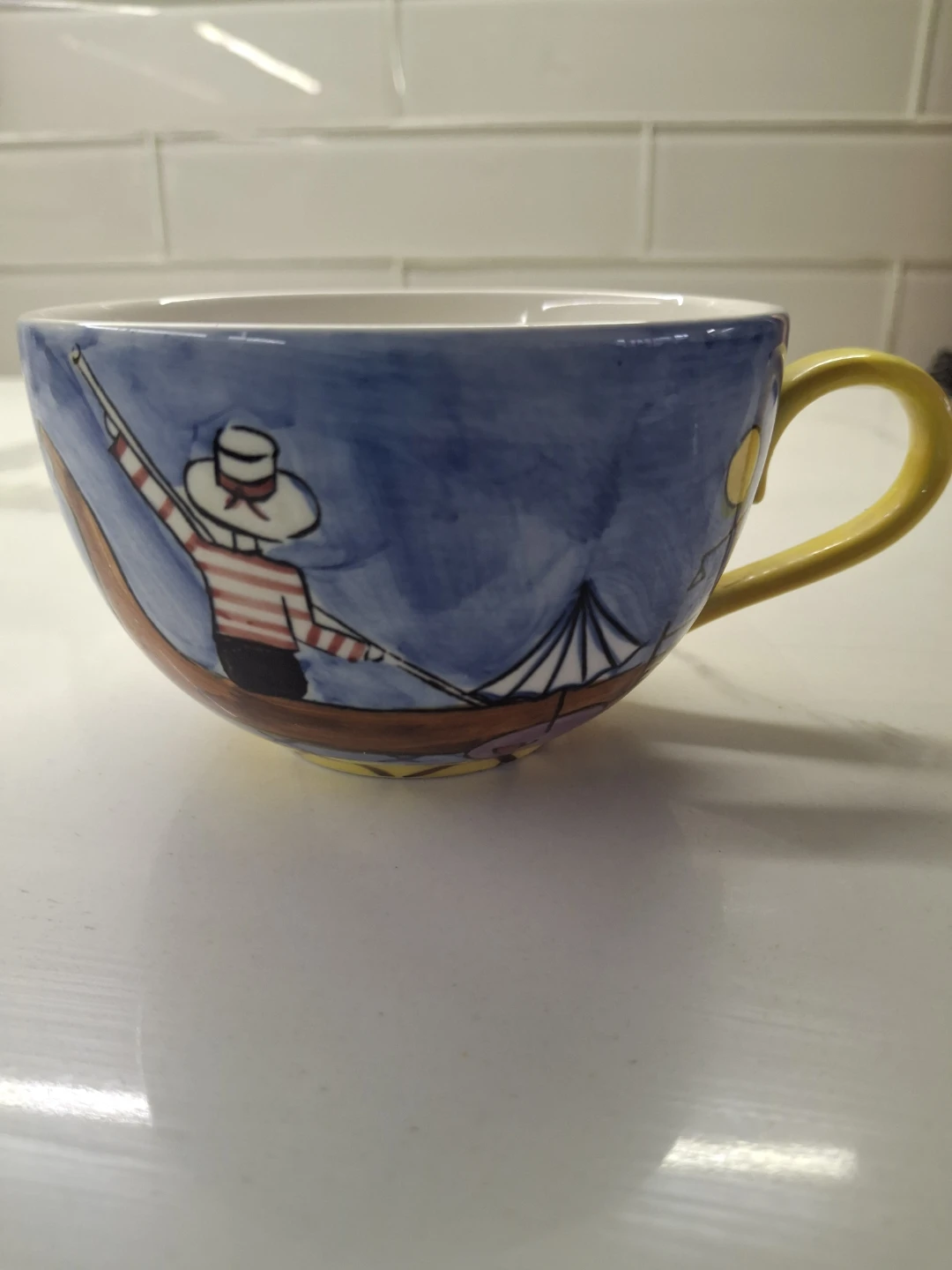 Hand Painted Dishwasher Safe Mug - photo 2