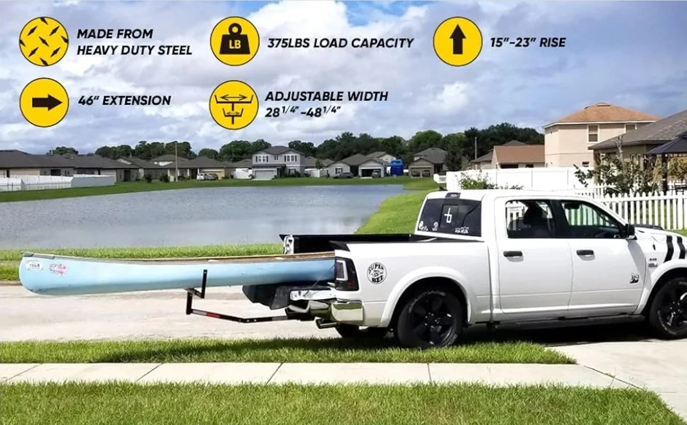 MaxxHaul Hitch Mount Truck Bed Extender - photo 2