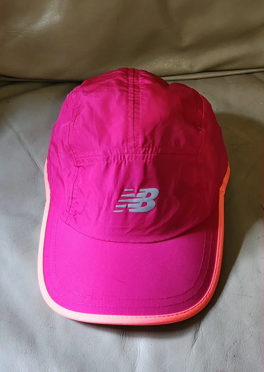 New Balance Pink Running Cap