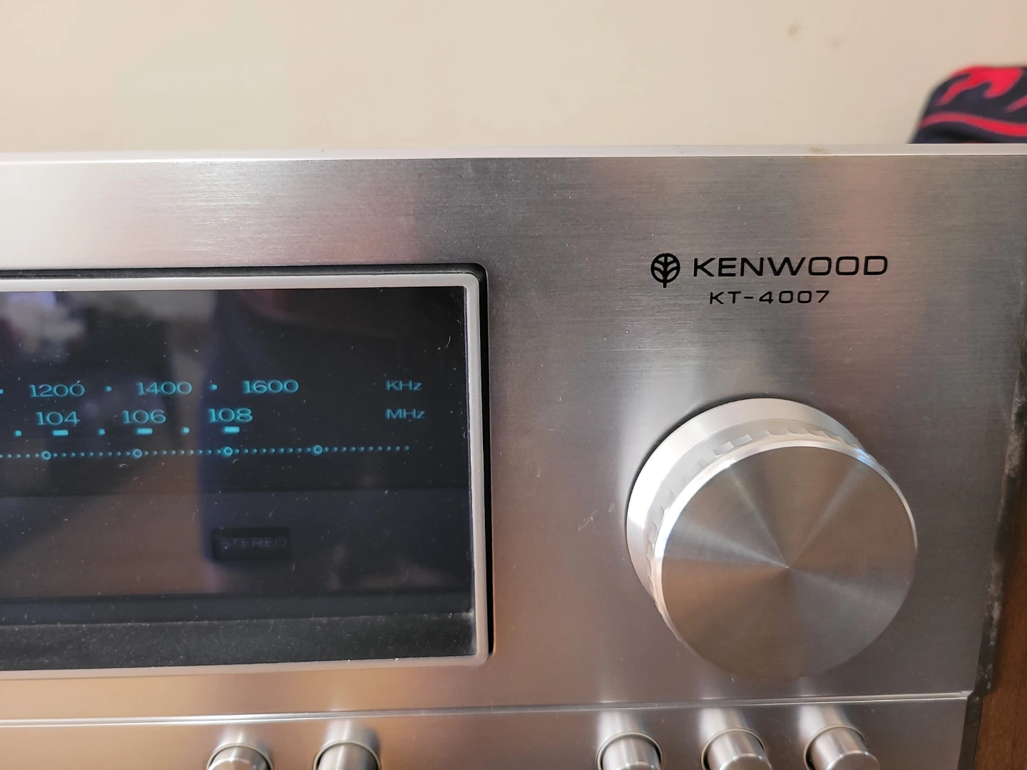Vintage Kenwood KT-4007 Solid State Stereo Tuner - photo 2