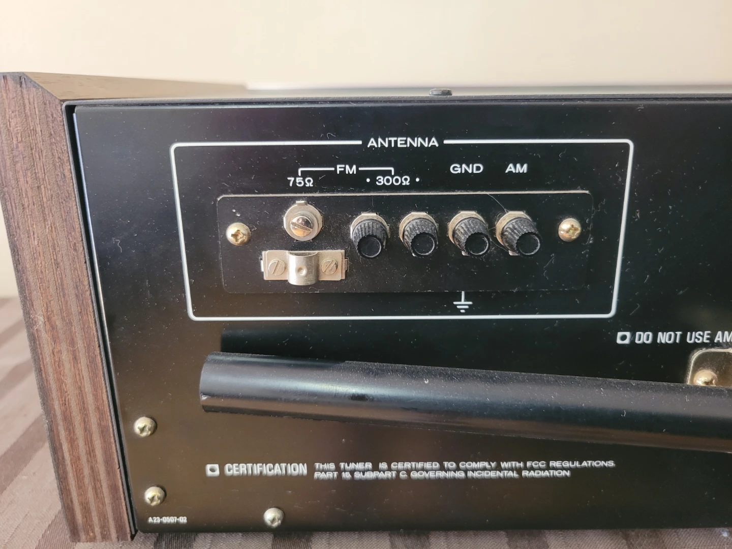 Vintage Kenwood KT-4007 Solid State Stereo Tuner - photo 5