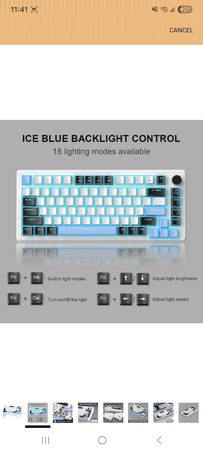 MageGee 75% Mechanical Gaming Keyboard - photo 2
