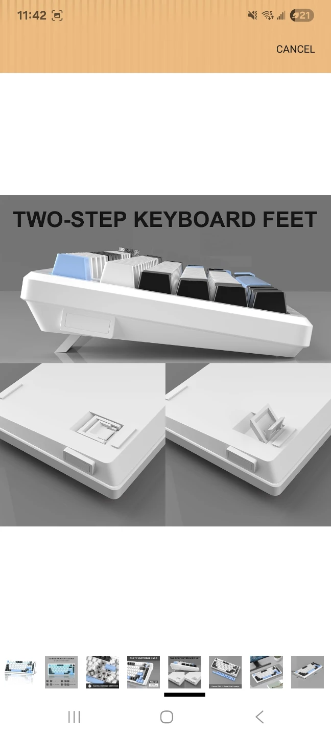 MageGee 75% Mechanical Gaming Keyboard - photo 5