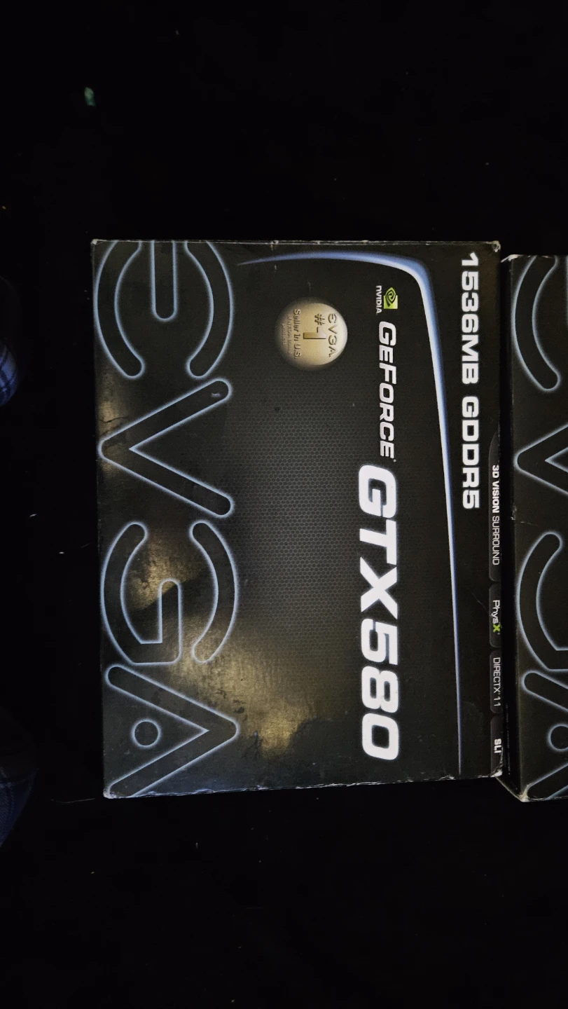 Three EVGA GeForce GTX 580 1536MB GDDR5 Graphics Cards - photo 2