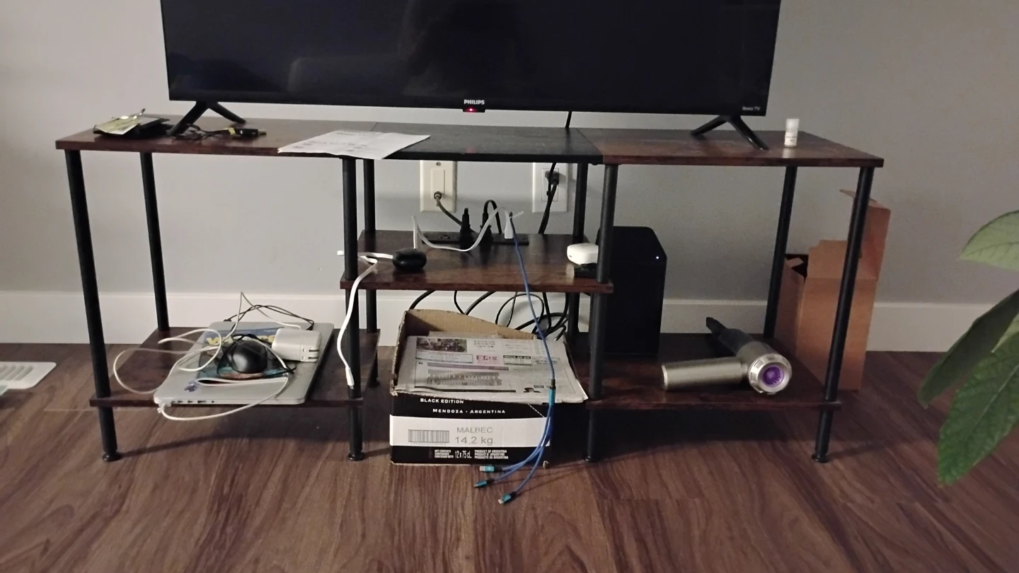 Wooden TV Stand - photo 2