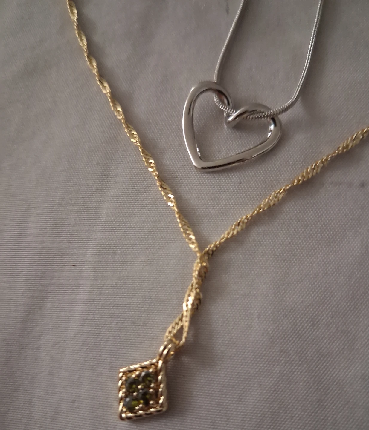 Gold and Silver Tone Necklaces - photo 2