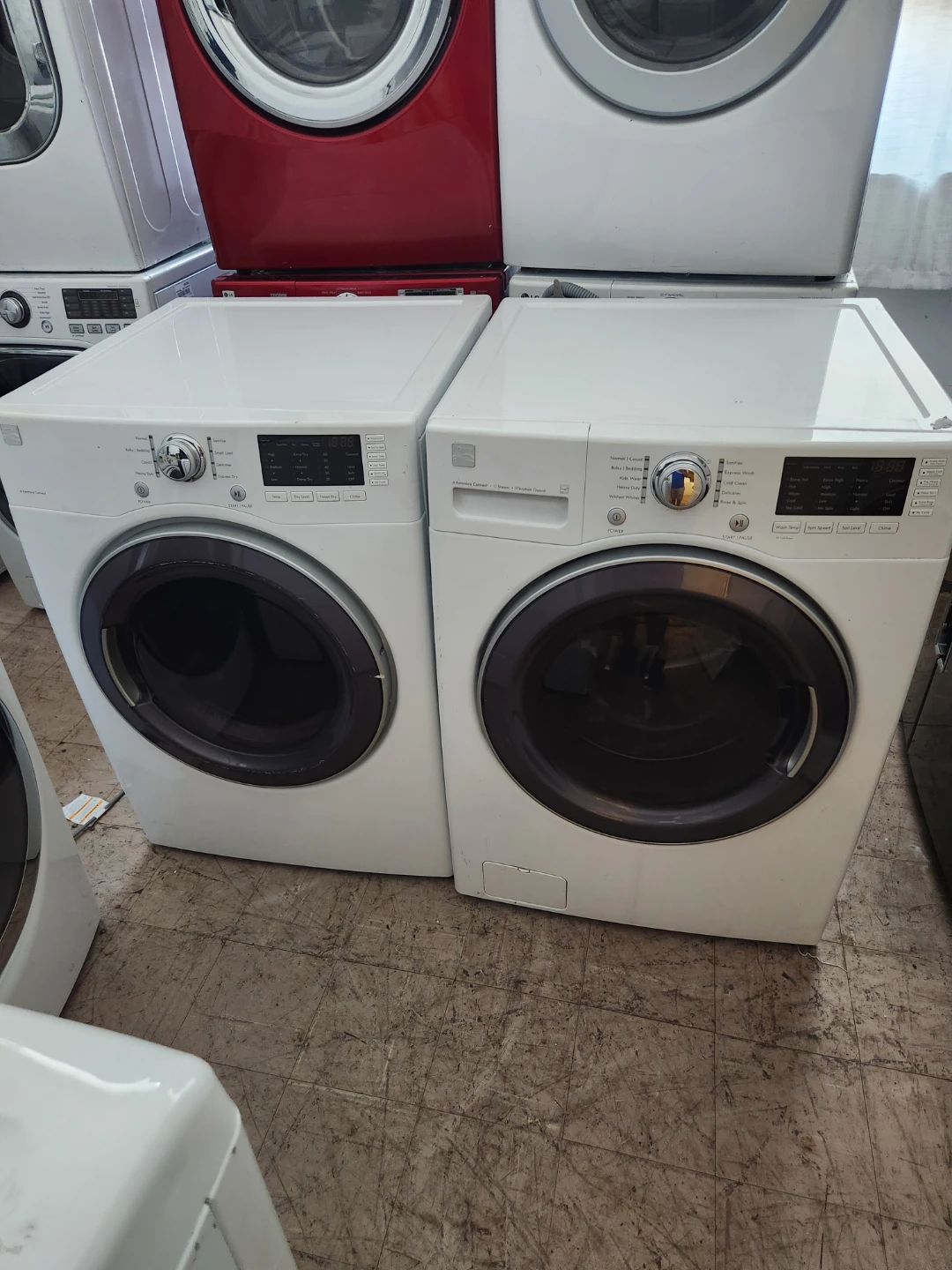 Lavadora y secadora kenmore