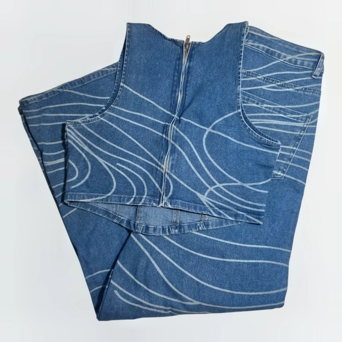 Set Jerlin Wide Leg Denim Jeans & Top - photo 3