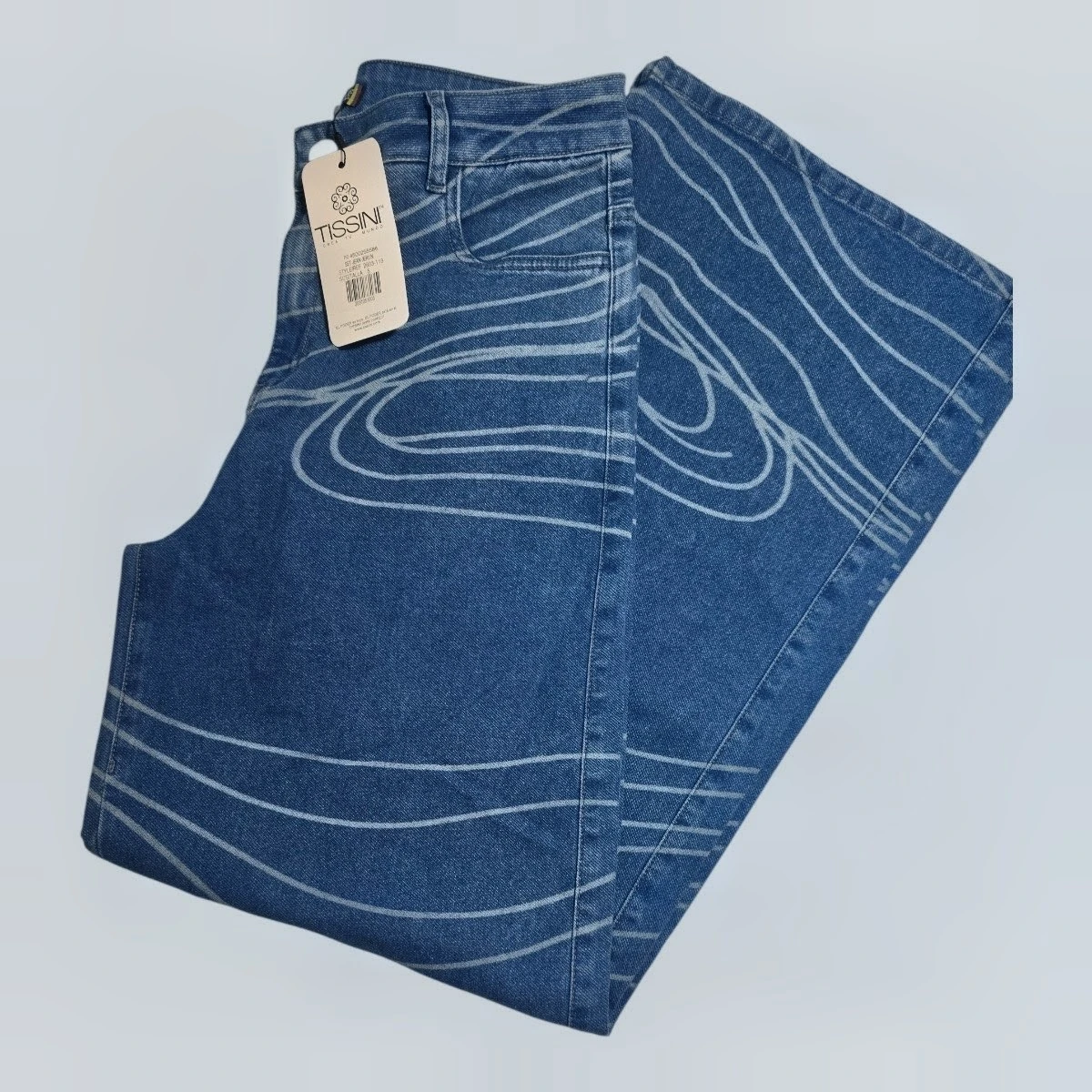 Set Jerlin Wide Leg Denim Jeans & Top - photo 4