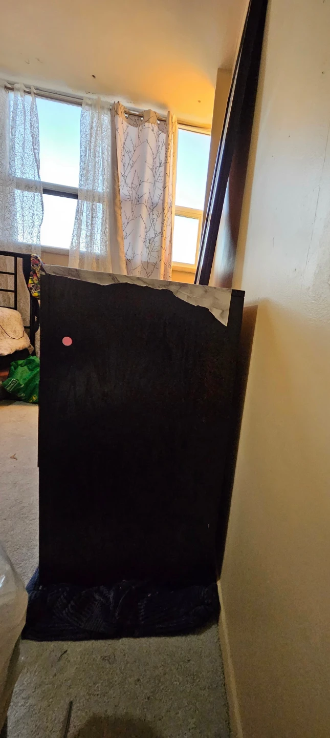 Dark brown Wood Dresser with Detachable Mirror - photo 4