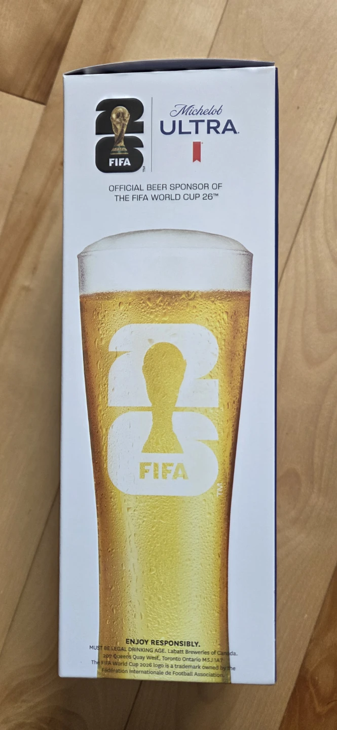 Michelob ULTRA FIFA World Cup 26 Beer Glass - photo 2