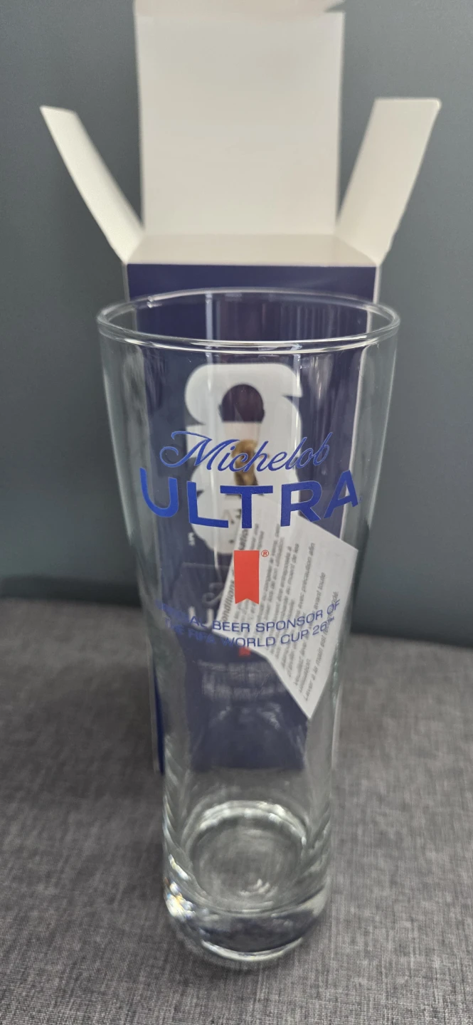 Michelob ULTRA FIFA World Cup 26 Beer Glass - photo 4