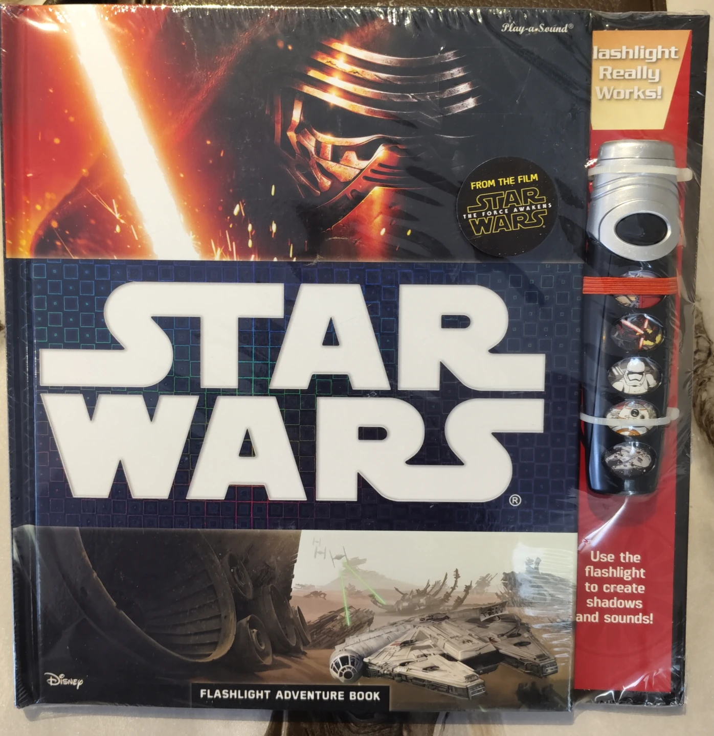 Star Wars The Force Awakens Flashlight Adventure Book