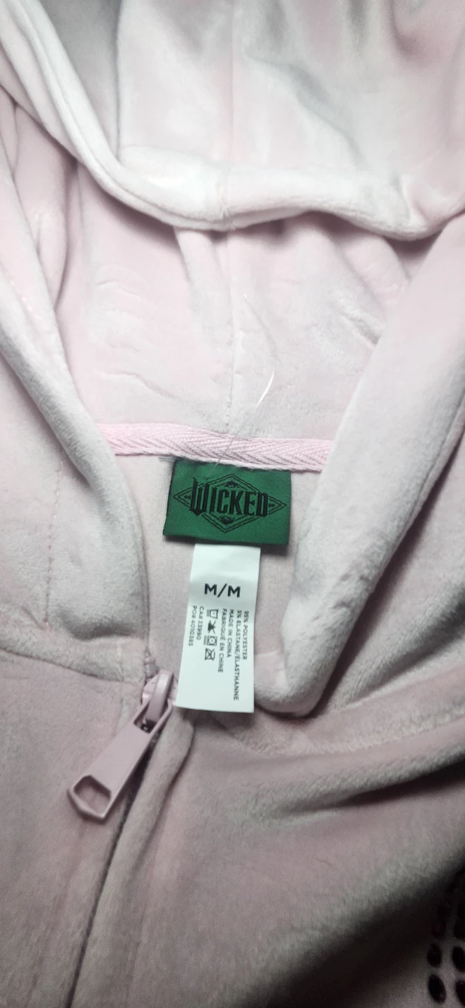 Wicked Pink Velour Tracksuit Set - photo 5