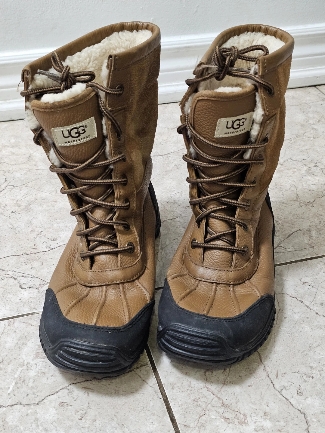 Ugg Waterproof Lace-Up Winter Boots - photo 3