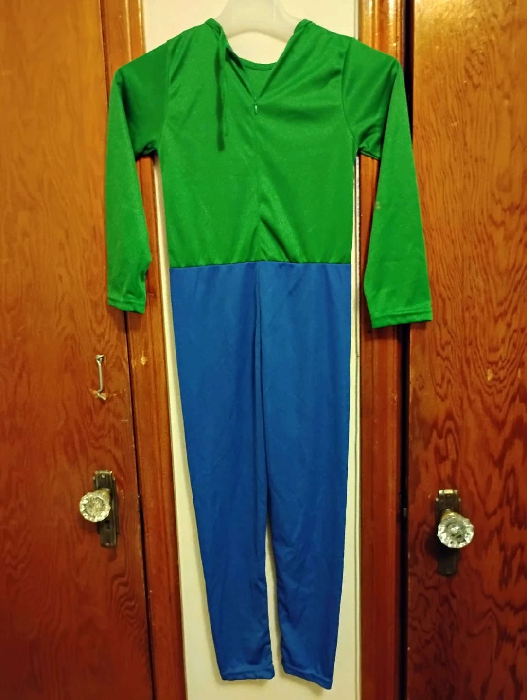 Kids Luigi Costume Jumpsuit - photo 2