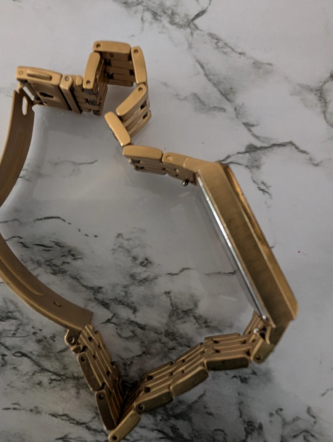 MVMT Rectangular Gold Watch