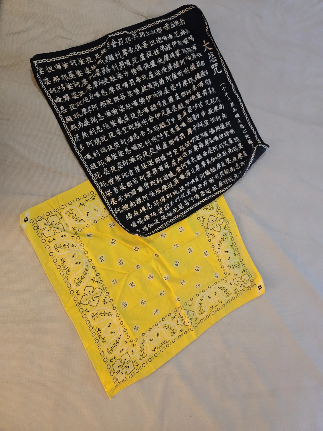 100% Cotton Bandanas. $10 for 4.