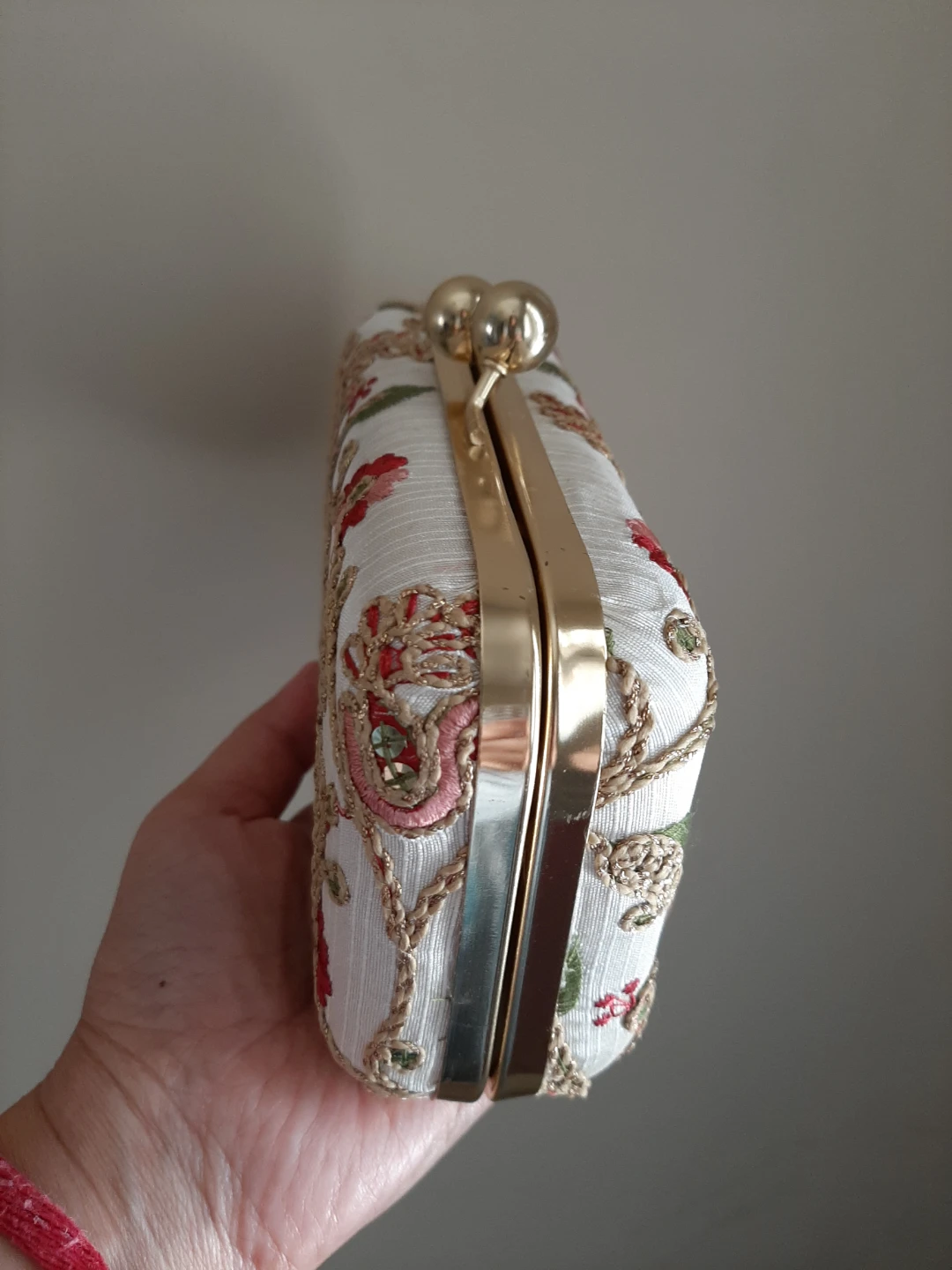 Embroidered Clutch Evening Bag - photo 2