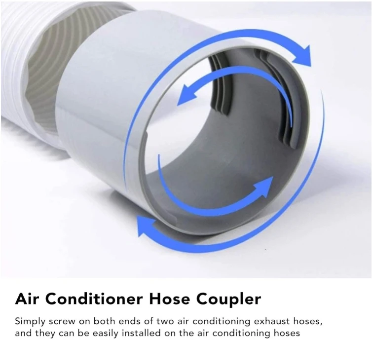NEW Air Conditioner Exhaust Hose Coupler Universal Extension - photo 3