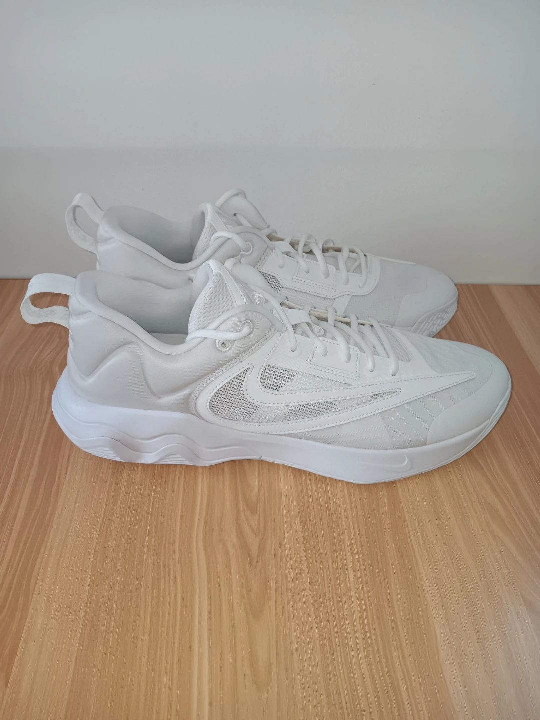 Nike Giannis Immortality 3  - Size 14 - Triple White - photo 4