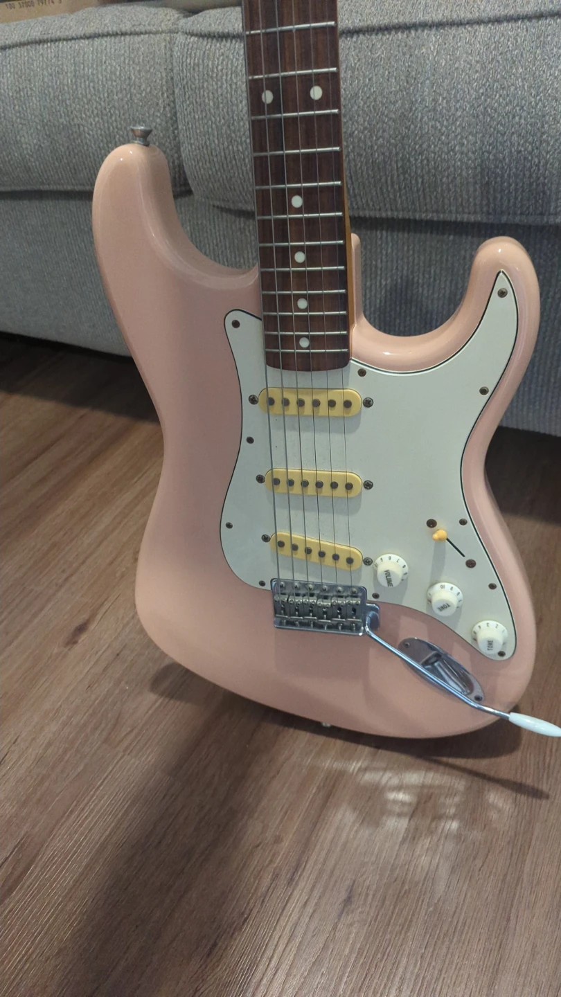 Fender Stratocaster Electric Guitar - Pink - photo 5