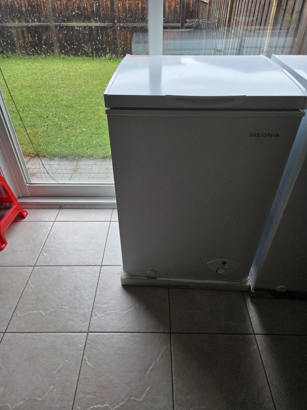 Insignia 3.5 Cu. Ft. Garage Ready Chest Freezer