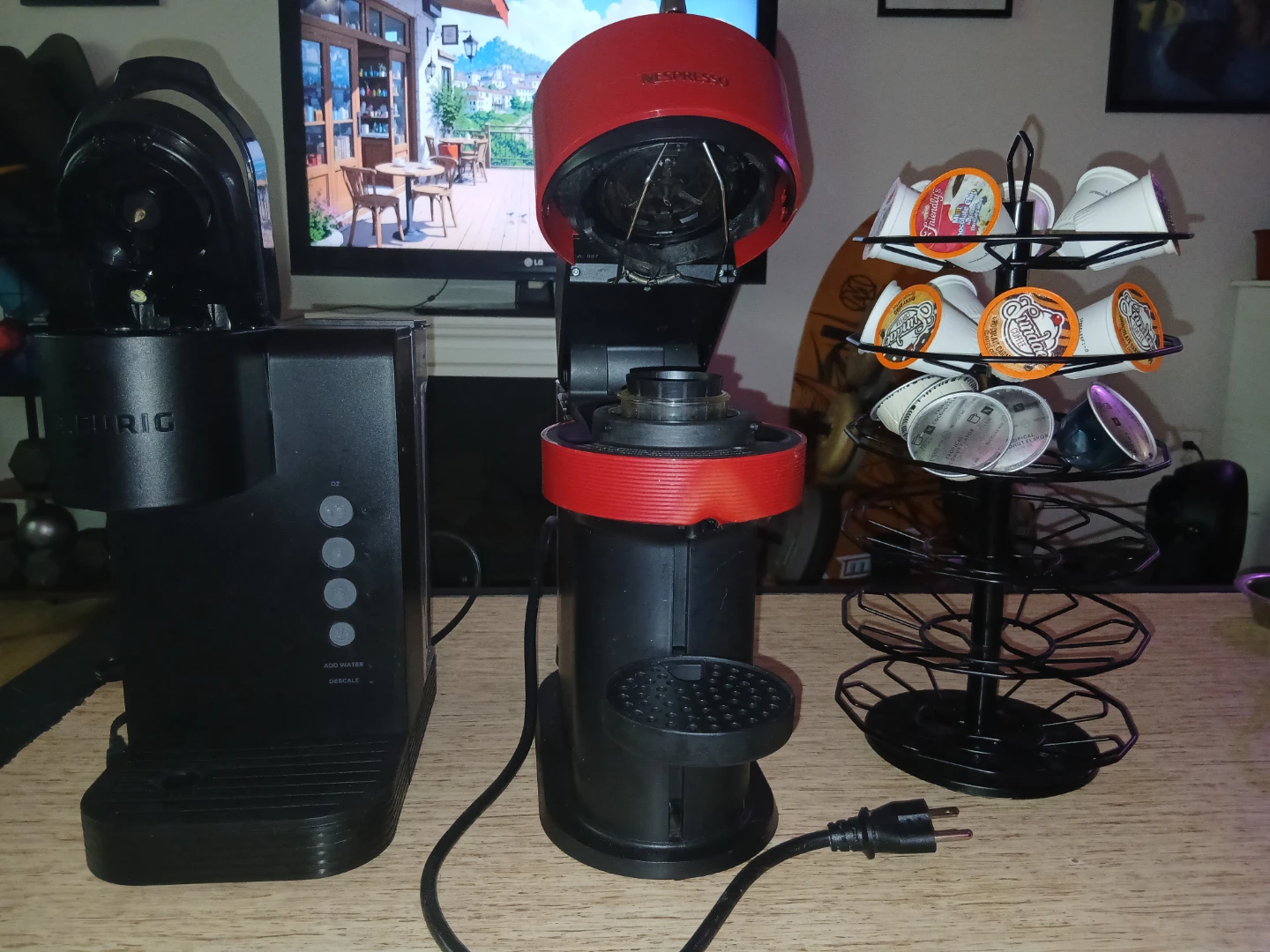 Keurig and Nespresso Coffee Makers with K-Cup Holder - photo 2