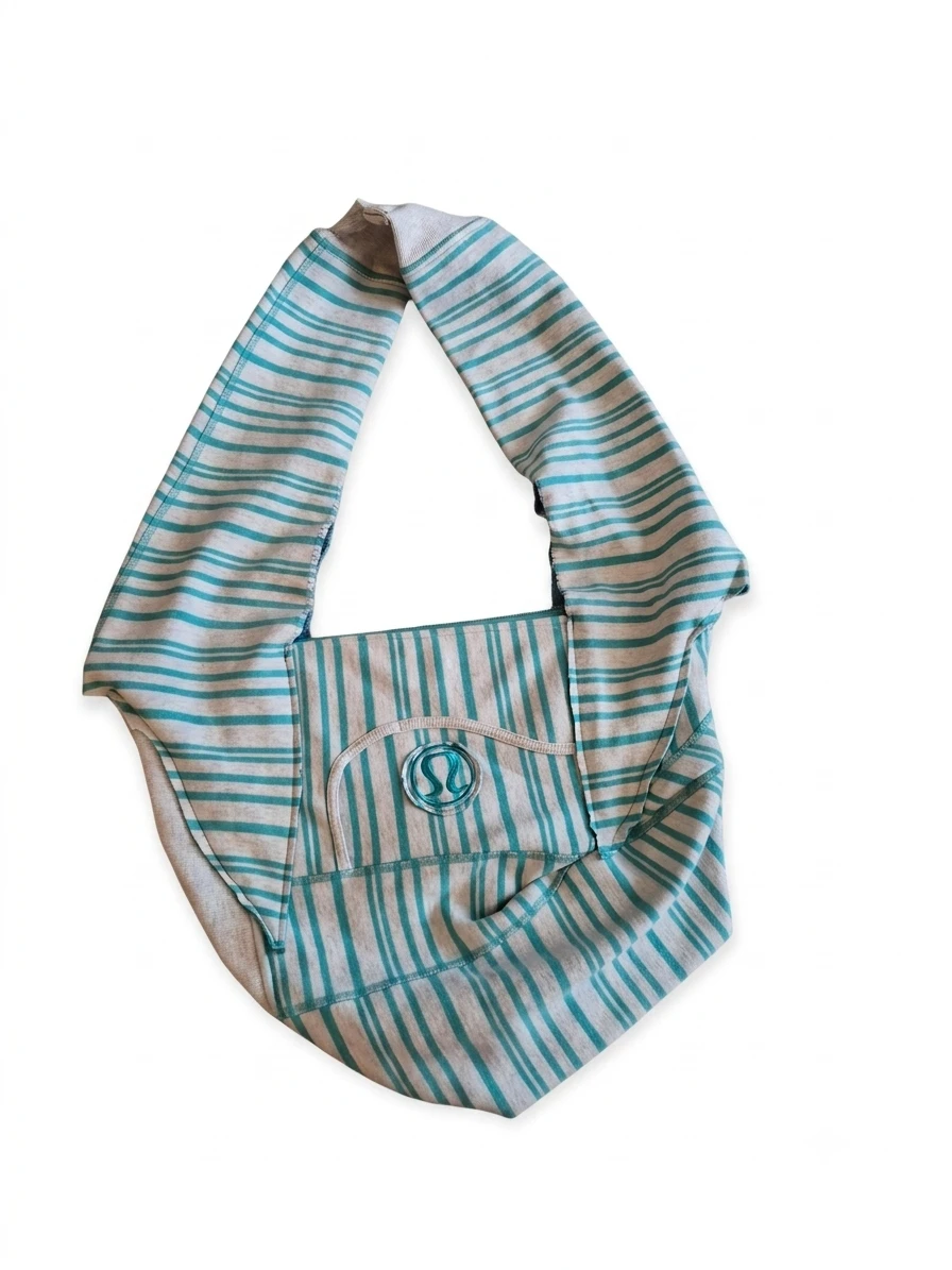 1-of-a-Kind Upcycled Lululemon Scuba Slouchy Hobo Bag