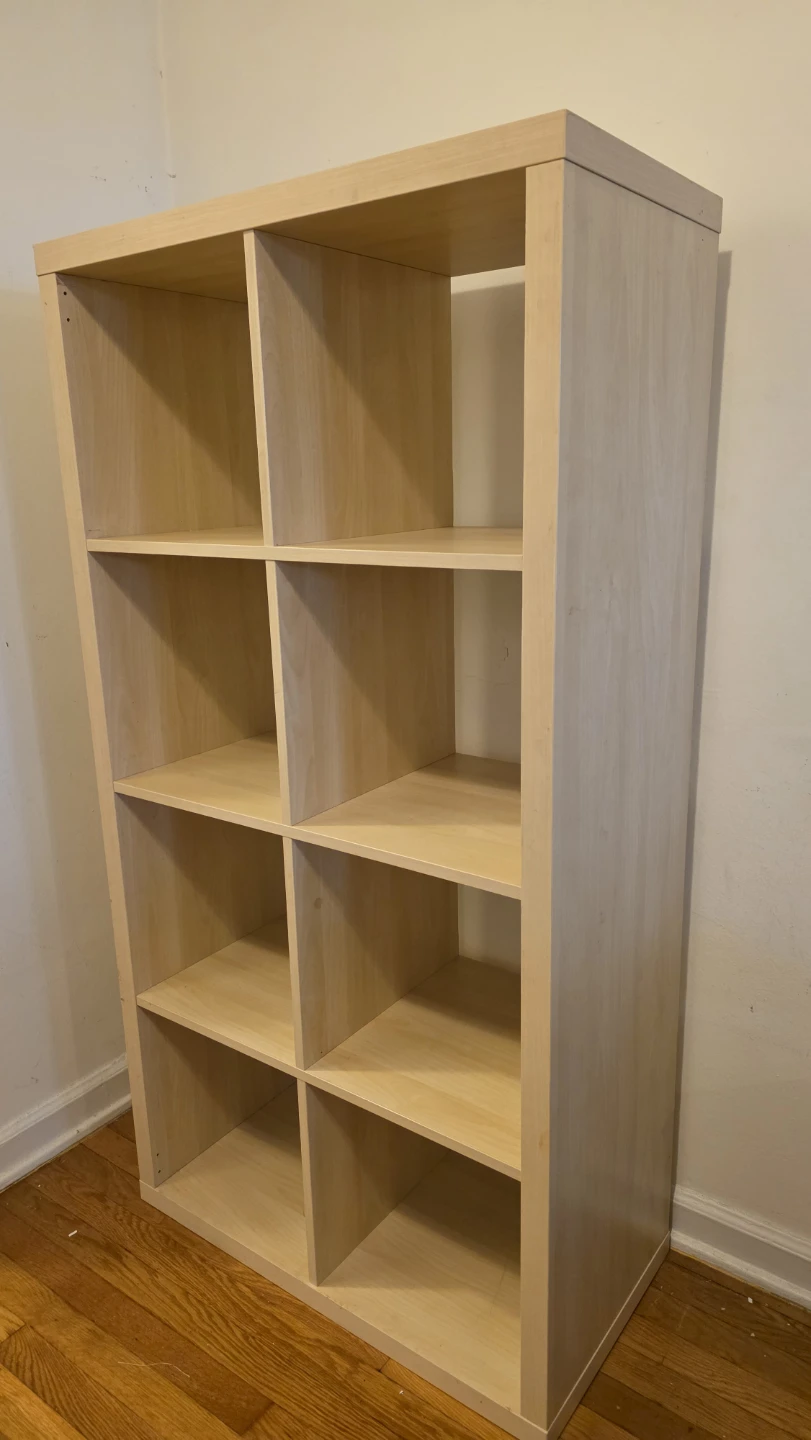 Light Wood Cube Storage Shelf  IKEA - photo 2
