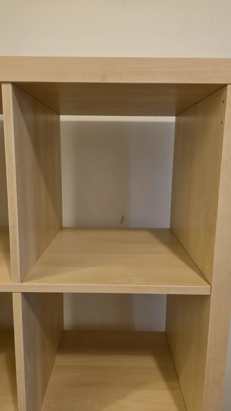 Light Wood Cube Storage Shelf  IKEA - photo 3