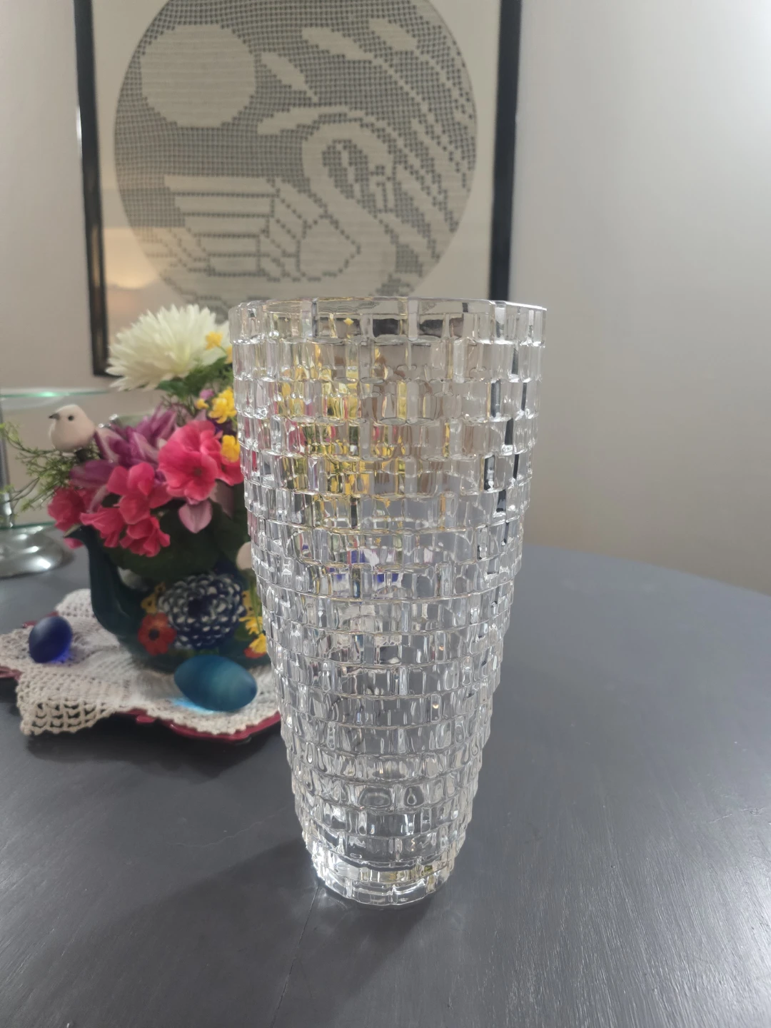 Clear Glass Vase