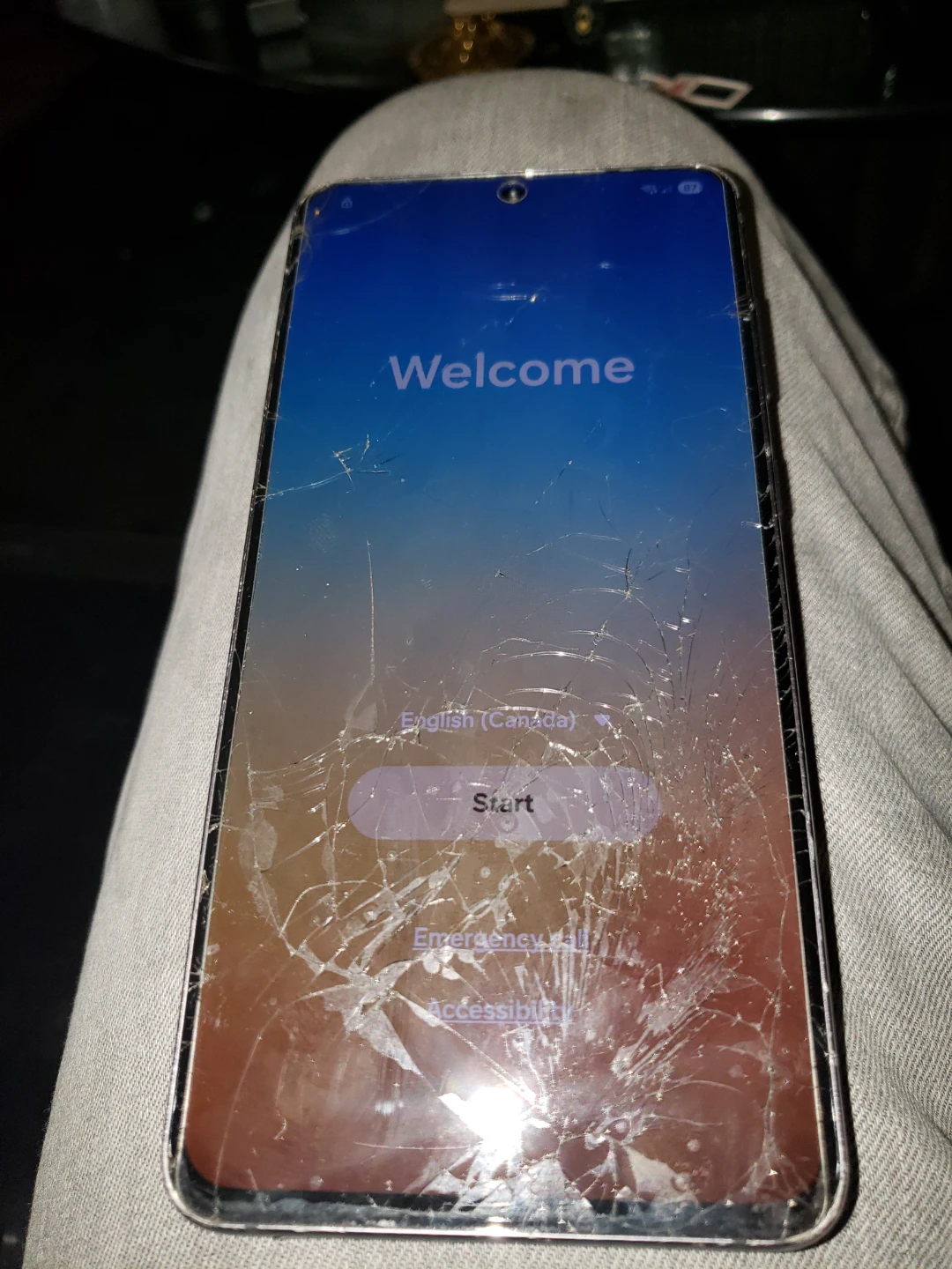 Samsung cell phone.