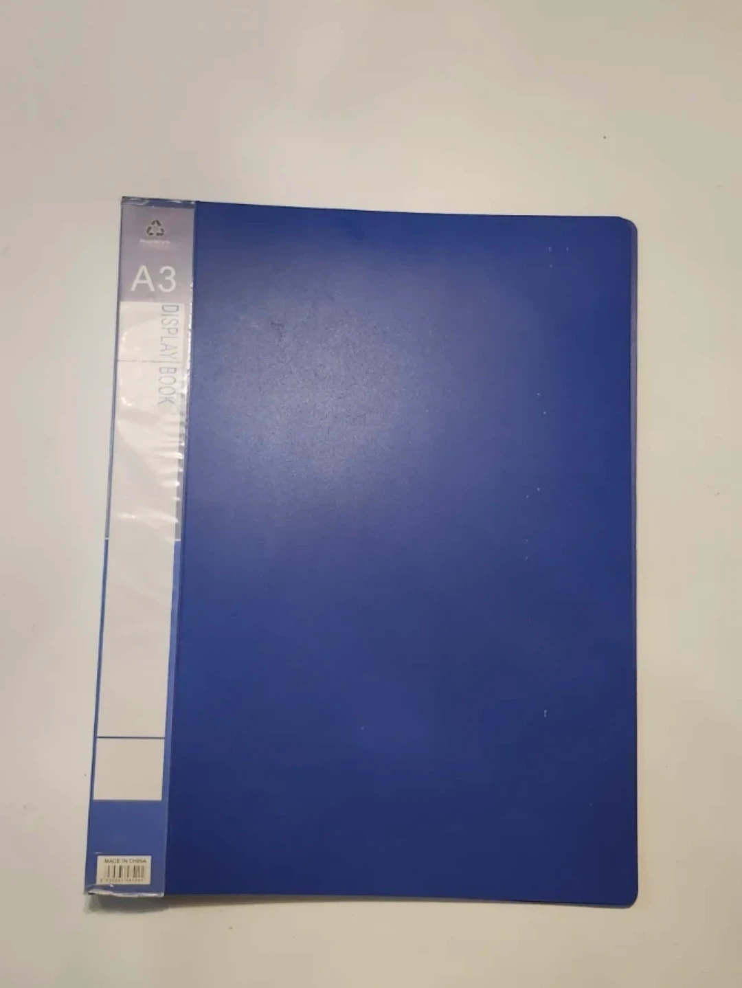 Blue A3 Display Book